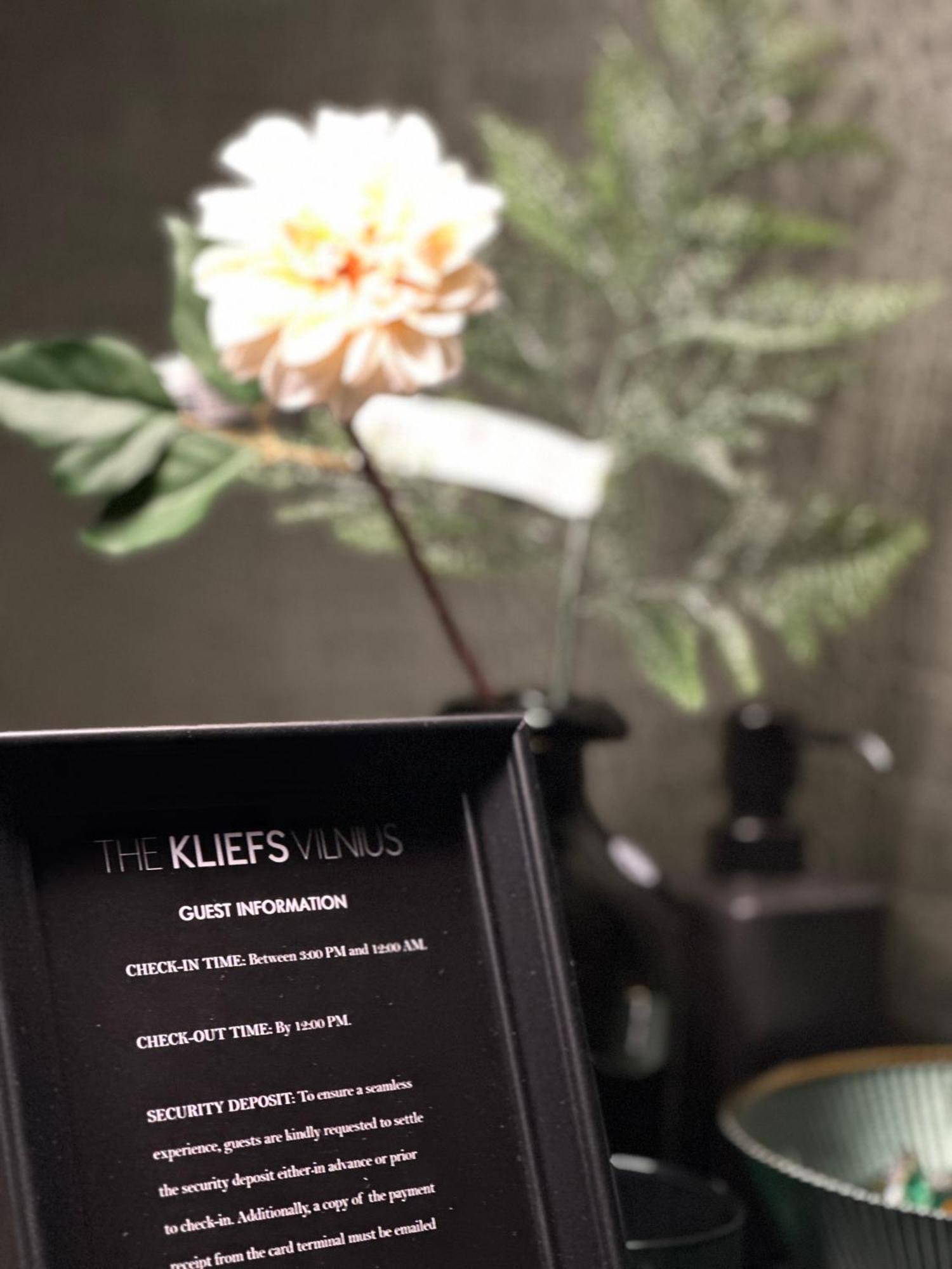 The Kliefs Vilnius - Virtual Check-In Pansiyon Dış mekan fotoğraf